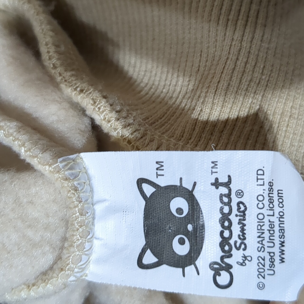 Dumbgood Chococat Puff Print Cropped Hoodie Size Small - Picture 11 of 11